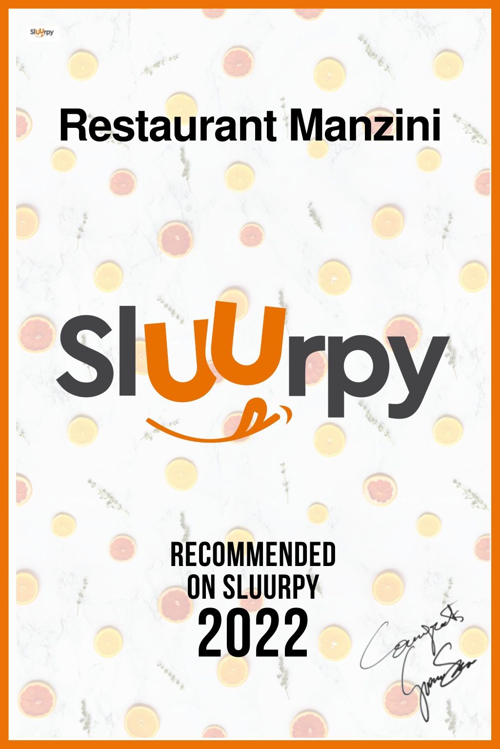 Restaurant Manzini - Sluurpy