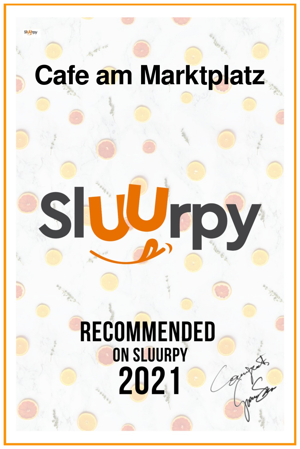 Cafe Am Marktplatz - Sluurpy